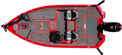 18 Ft aliuminio bosinė valtis